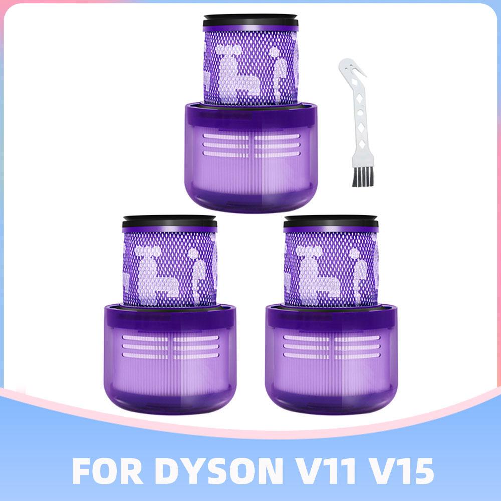 Hepa Filter Compatible for Dyson V15 SV15 V11 Torque Drive V11 Animal SV14 V15 Detect Cordless Vacuum Cleaner