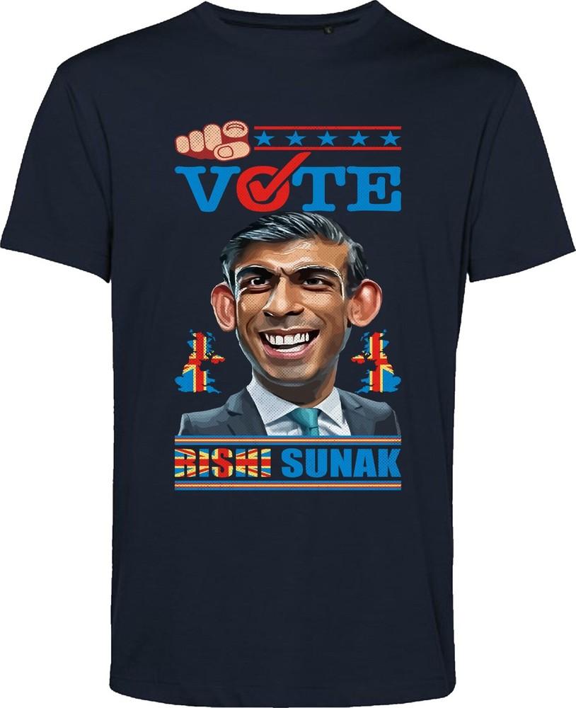 Rishi Sunak TShirt Conservative Party TShirt Vote For Rishi Sunak Tshirt S