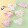 All-Cotton A-Grade Girls' Briefs: No-Wedgie Underwear for Small to Medium Children and Babies
