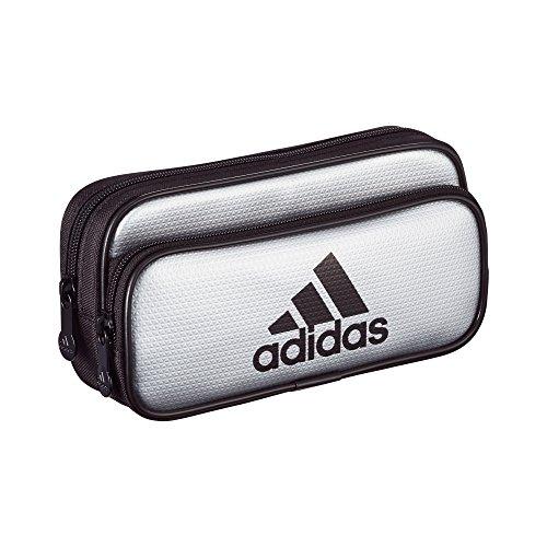 Mitsubishi Pencil Adidas Federmäppchen AI04 Silber Gold Emaille Doppel pocket PT1500AI04S24