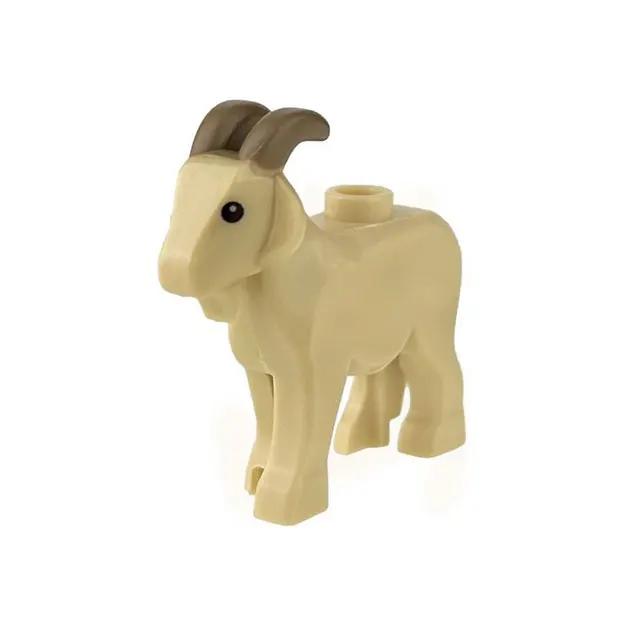 Animals Cute Sheep Goat Model Figures MOC Building Blocks Educational Creative Toys For Children Brithday Gifts