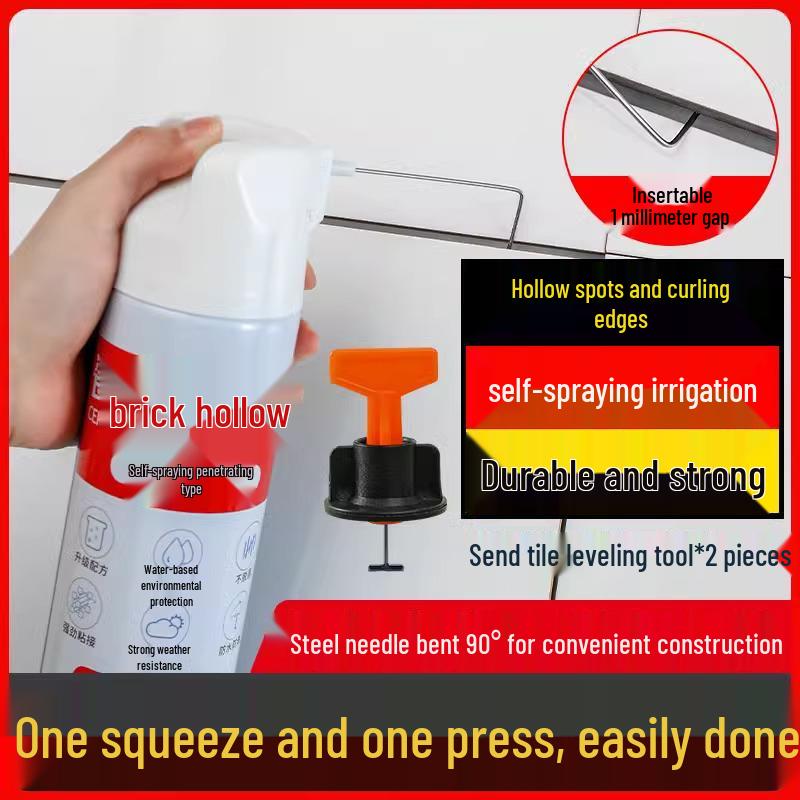 Strong Tile Adhesive: Grout & Repair Agent for Hollow Tiles