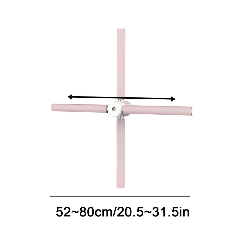

Workout Yoga Bar Stretching Tool Cross Postures Correction Stick Stretch Mobility Pole Neck Hump Correction Tool Gym Equipment рожевий