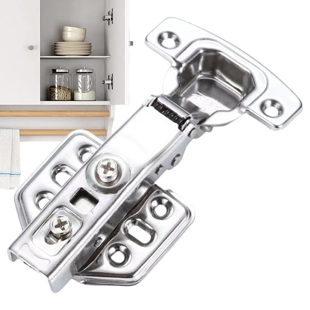 Soft Close Hydraulic Cabinet Hinges Stainless Steel Concealed Hinges Furniture Hardware Cupboard Hinges For Home Apartment
