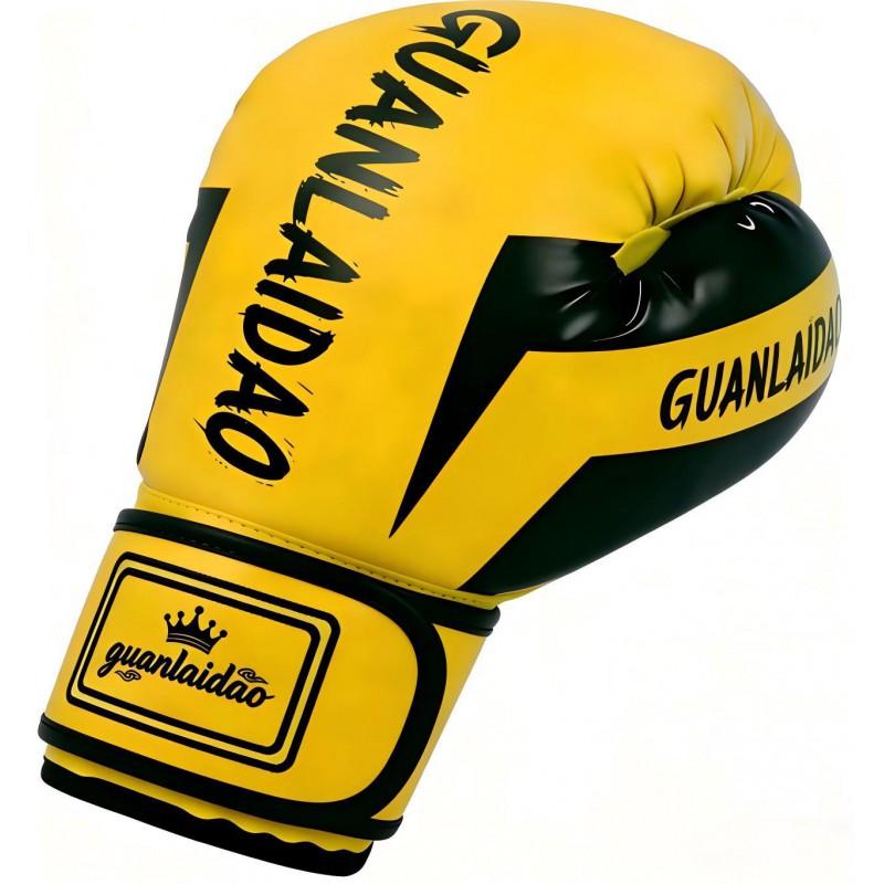 PU Boxing Gloves Kids Adults Training Martial Arts Kickboxing Muay Thai Sparring Fitness