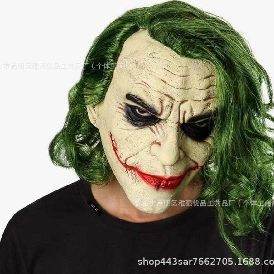 Halloween Funny Redhead Clown Return Year Redhead Clown COS Classic Horror Full Face Mask