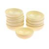 10Pcs Miniature Bowl Dish Round 1/12 Scale Doll House Kitchen Dinning Accessory