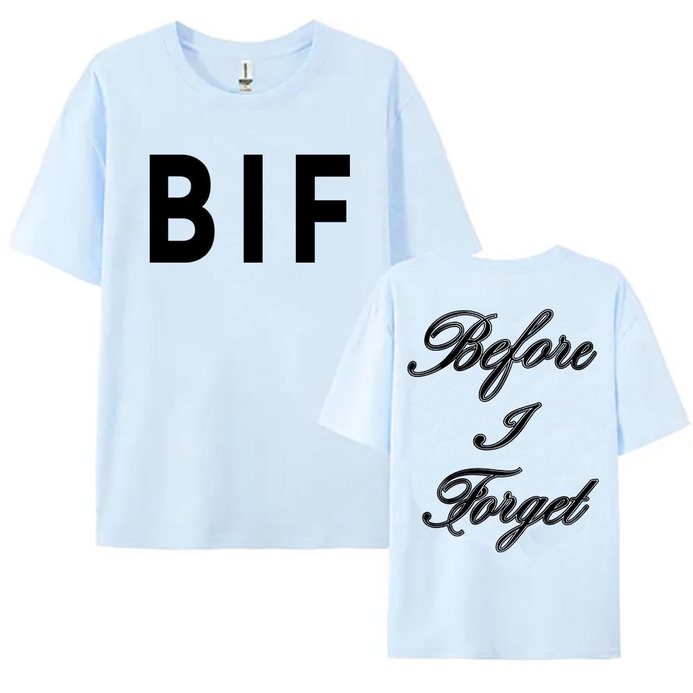 TKL Before I Forget Album Design Printed Unisex Tee THE KID LAROI Graphic Print Tshirt Summer Oneck Loose Women Tshirts Merch