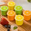 6pcs With Lid Ice Cube Mould  Ice Cube Maker Convenient Cylindrical Ice Maker  Home