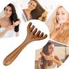1PC New Massage Comb Head Massager Sandalwood Six Tooth Comb Wahl Comb Scalp Scraping Massager Body Massage Tool for Women Girl