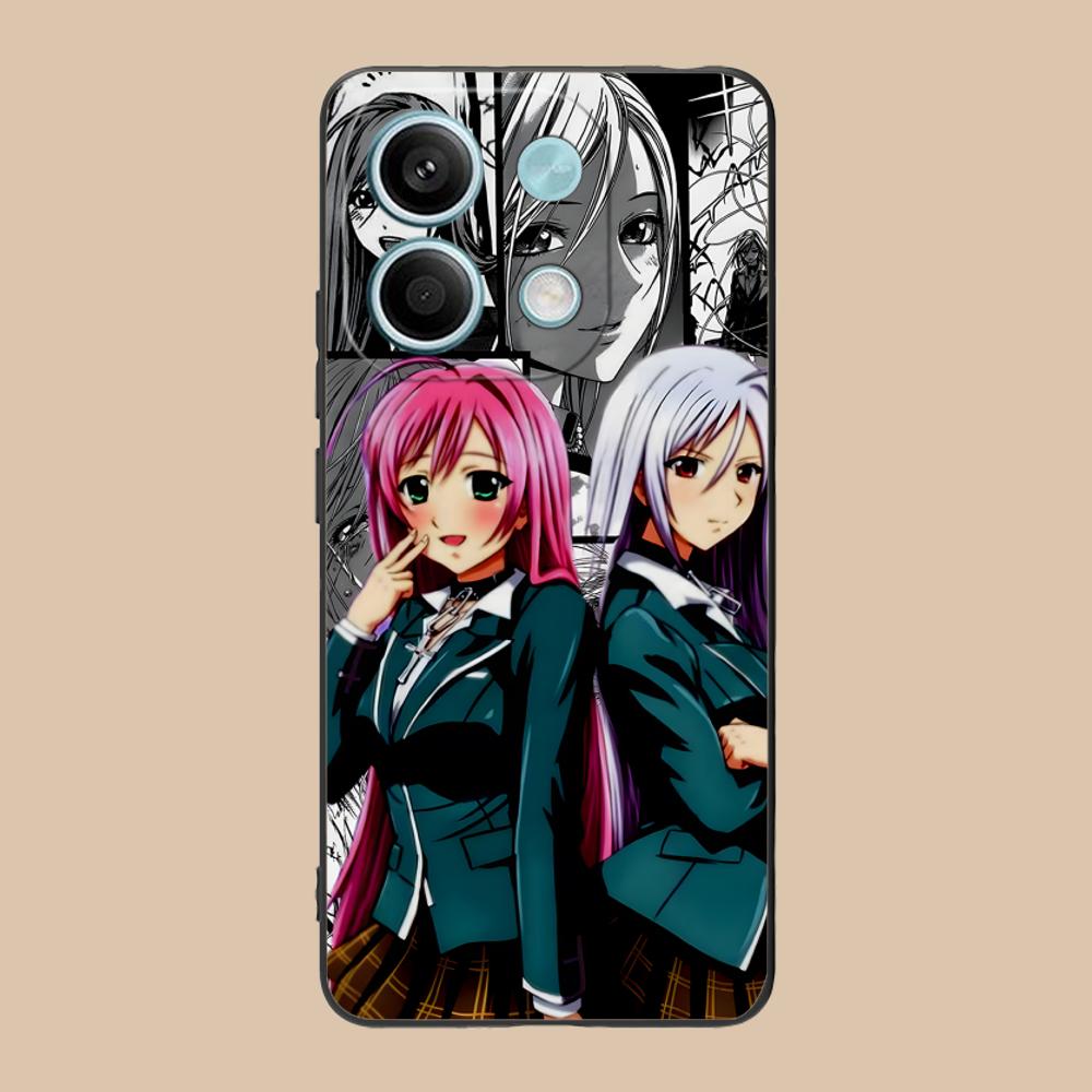 

Rosario Vampire Moka Akashiya Phone Case for Xiaomi 15 14 13 12 Mi 11 T Ultra Lite Pro S X 5G Colorful Printing Cover Cellphones Xiaomi 11T Pro
