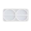 Flexible Silicone Mold for Water Bottle Name Plate Epoxy Resin Nameplate Making Mould for Students and Office Workers