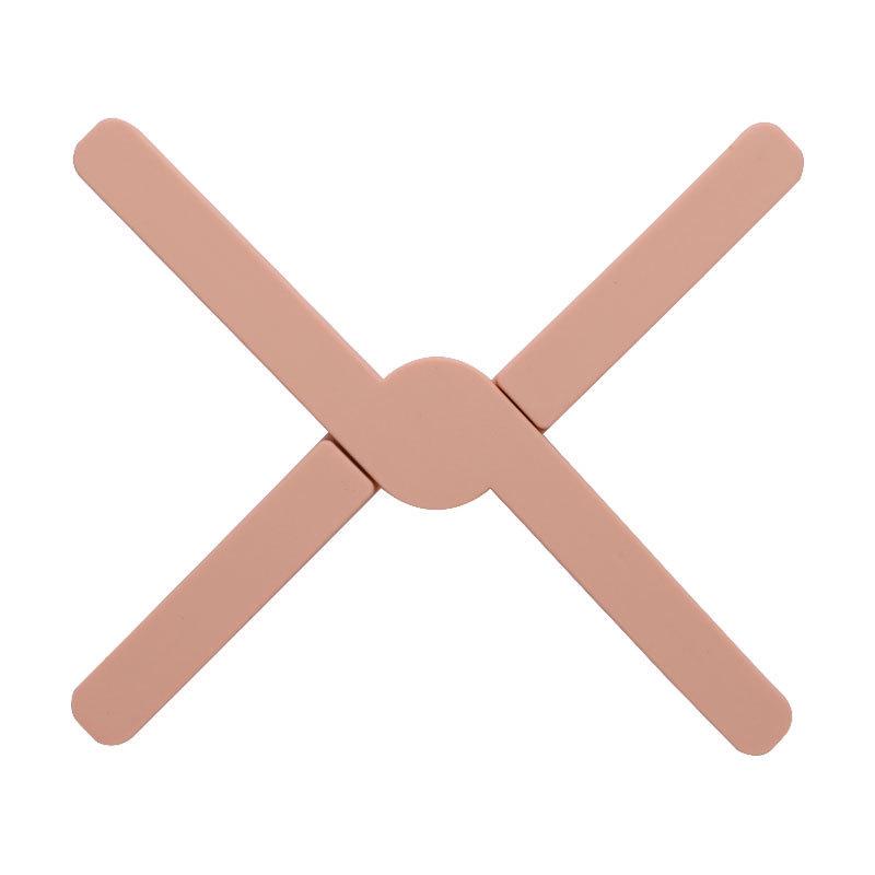 

In-Stock Foldable Non-slip X-shaped Silicone Pot Mat for Kitchen & Dining