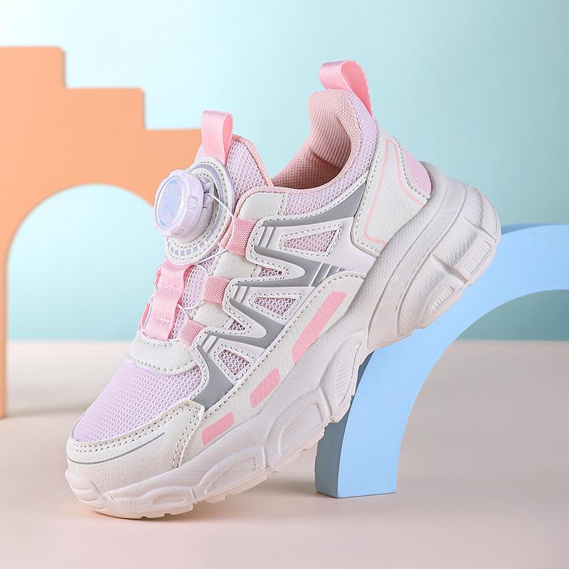 Mädchen Winter 2025 Leder Laufschuhe mit Samtfutter - Warmes und Verdicktes Design