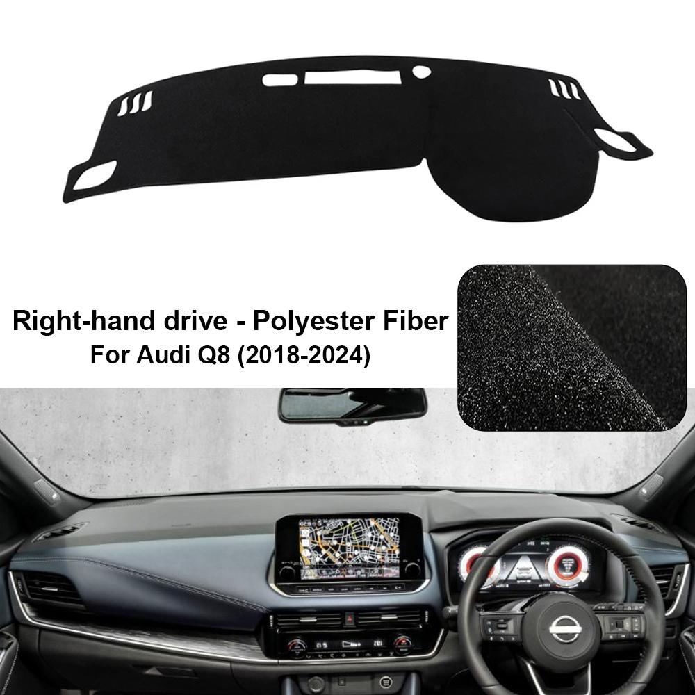 Dashboard Sunshade Cover for 2021-2024 Nissan Qashqai Anti-UV Dash Mat Non-Slip Carpet Pad RHD Carpet