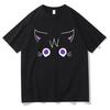 Genshin Impact Scaramouche Cat T Shirt Funny UnisexWomen Clothing Harajuku Summer Tops Vintage Unisex Cotton Graphic T Shirts