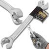 JCB 17x19mm Split Ring Spanner 2-sided Cr-V 6-point
