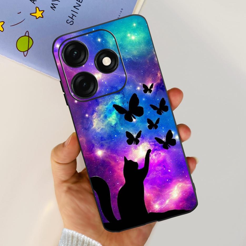 For Tecno Spark 20C Case BG7n BG7 Stylish Painted Cover Soft TPU Matte Phone Case For Tecno Spark 20 Pro Plus Spark20 20C Bumper
