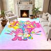 Care Bear Carpet Door Mat for Living Room or Bedroom Protective Mat Under Chair Office Decoration Christmas Gift Birthday Present