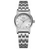 Hoogwaardige Fritillary Plaat Dameshorloge Niche High-End Stalen Band Quartz Horloge Levering Waterdicht Dameshorloge