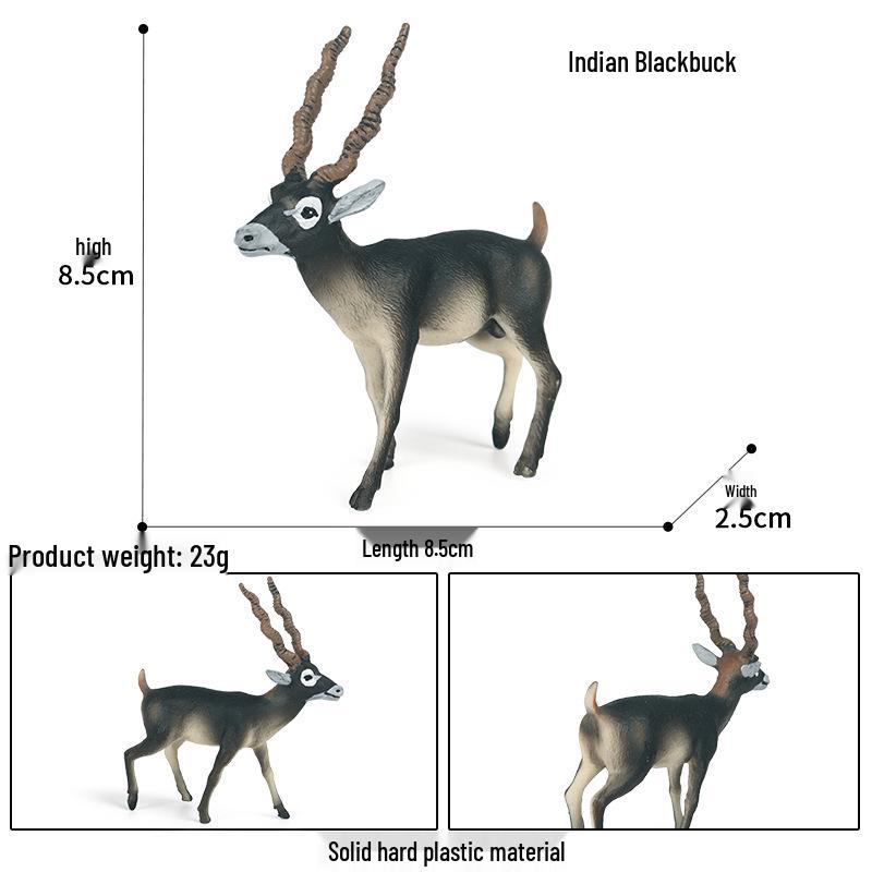 Cross-Border Christmas Wildlife Deer Model Cake Decoration Set