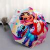 Lilo, Stitch Automatic Opening and Closing Umbrella  8 Ribs Windproof Portable Folding Umbrella, Suitable for Casual and Business Outings,for Gifts