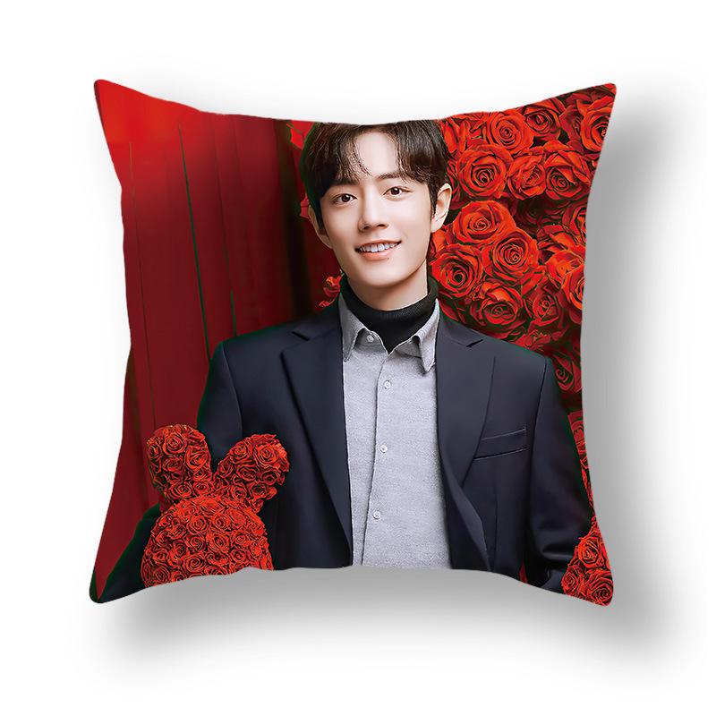 Promi-Druck Kissenbezug Werbung Sofa Nachttisch Kissenbezug Kissenbezug