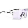 Photochromic Glasses Rudy Project Kelion White with Purple Lenses