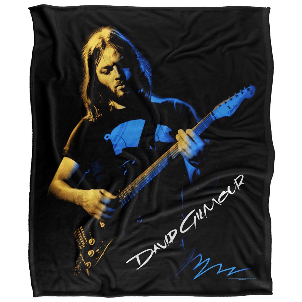 David Gilmour Silky Photograph Supersoft Blanket