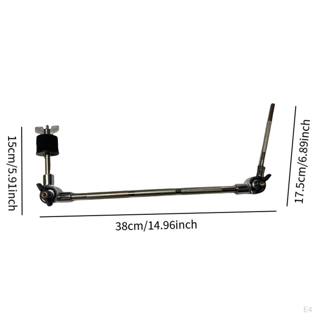 Adjustable Cowbell Holder Drum Set Clamp, Extension Clamp for Parts