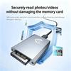 10Gbps CFexpress Type B Card Reader USB3.2 Gen2 Adapter Portable Type A-C CF Express B Card Reader for Windows XP MAC OS for SLR