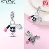 Comb, Makeup Mirror Charms Copper Original Beads Fit Originalcharms Bracelet Beads Jewelry Gifts For Women