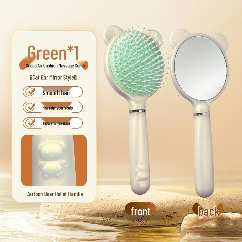 Perlglänzender Antistatischer Doppelnutzungs-Airbag-Massagekamm für Frauen