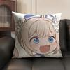 Barbara Cute Cute Genshin Impact Cushion Cover Natural Linen Organic Fabric Double-Sided Printing Sofa Home Decor Pillow Case