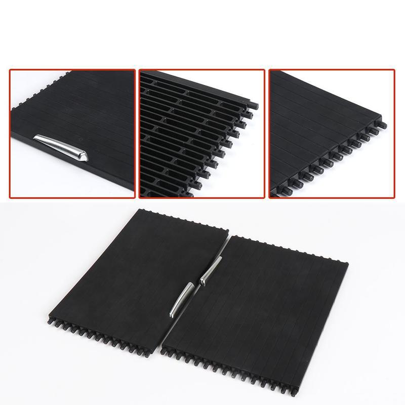 Car Center Console Cup Holder Cover Slide Roller Blinds Storage Box Zipper Sliding Cover For BMW X5 E70 X6 E71 E72 2007-2014