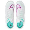 Nike Zoom Ja Fly 4 White Obsidian Men Cleats Bright-Crimson Hyper-Violet DR2741-101