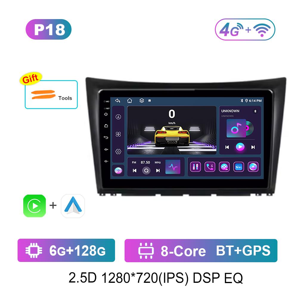 Android System Car Video Multimedia Player for Dongfeng S30 H30 Cross 1 2011 - 2018 Navigation GPS WiFi 4G Bluetooth IPS Screen