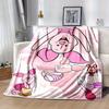 1 pezzo Cuscino Rosa e Amici Cielo Nuvoloso Coperta Plaid Perfetta per Arredamento Casa, Copri Divano, Uso Esterno, Regali, Morbida Coperta per Letto, Soggiorno, Viaggio