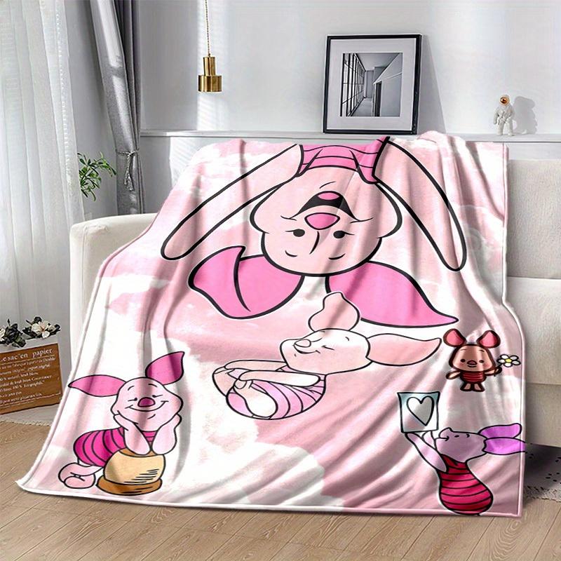 1 pezzo Cuscino Rosa e Amici Cielo Nuvoloso Coperta Plaid Perfetta per Arredamento Casa, Copri Divano, Uso Esterno, Regali, Morbida Coperta per Letto, Soggiorno, Viaggio