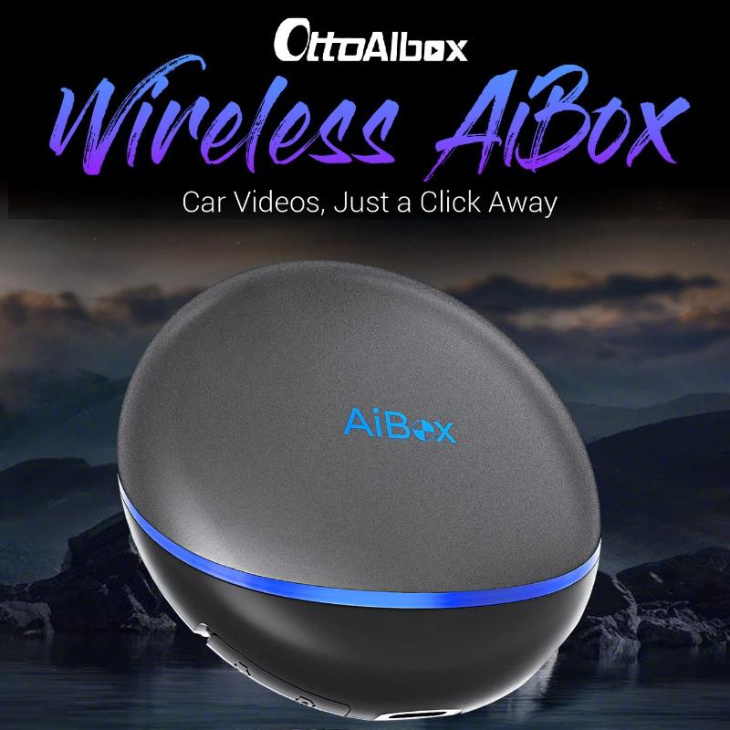 Aibox Smart CarPlay-boks Android 13.0 Bilkonverter for Bil-Maskin-Sammenkobling CarPlay-boks