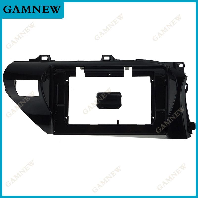 10.1 Inch Car Radio Fascia Panel for TOYOTA Hilux 2014-2019 Stereo Dash Frame