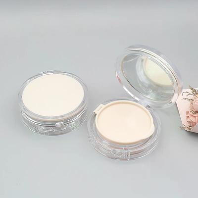 15g Empty Air Cushion Box with Sponge & Mirror, Portable Case for BB Cream Foundation