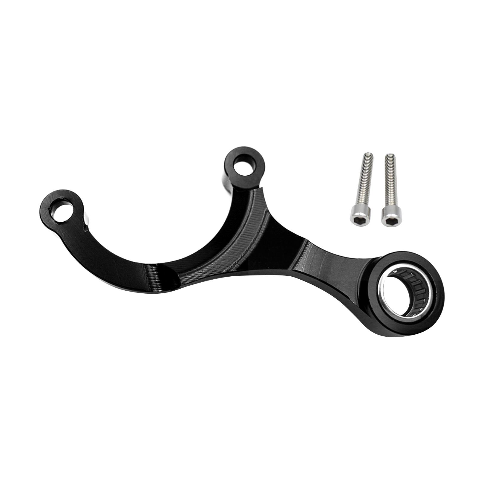 Shift Stabilizer Lever, Gear Stabilizer Bracket Aluminum Installation Accessory Gear Shift Support for Motorcycle Autocycle чёрный