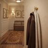 Antiker Messing-Wandhaken Doppelhaken mit gebürstetem Gold-Finish Wandmontierter Handtuch Bademantel Kleiderhaken für Badezimmer Eingangsbereich