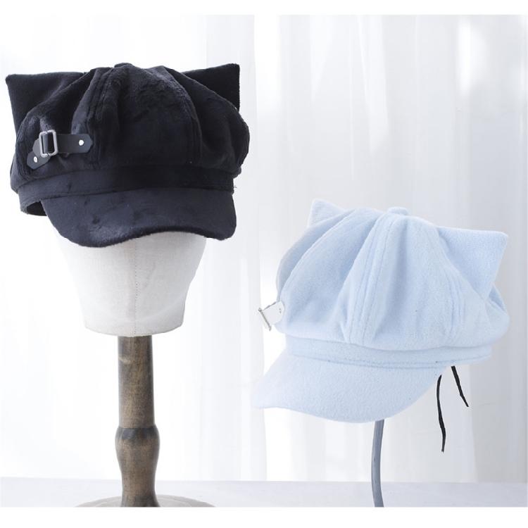 Novelty Stylish Cabbie Hat for Men Women Hat Dark Vintage Cabbie Caps Unisex Headwear Autumn Winter Hat for Daily Wear