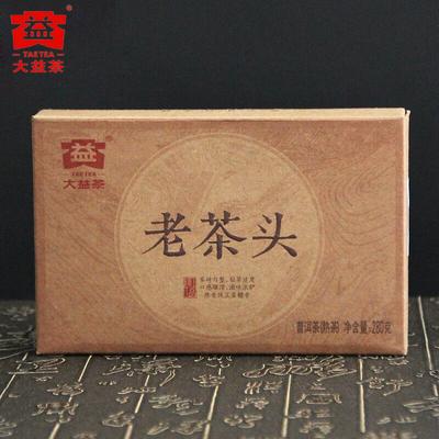 2016 Yunnan Dayi Lao Cha Tou Old Tea Nubs Pu Erh Brick Moget Puer Tea 280g 1601