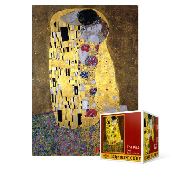

108-piece jigsaw puzzle - Kiss 2 (mini), popular Korean puzzle