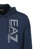 Emporio Armani EA7 Series Casual Letter Print Hooded Sweatshirt Men tops Navy-Blue 3KPMC2-PJ7BZ-1554