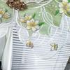 Embroidery Hanfu with Pearls Collar for Women Chinese Hanfu Mamianqun