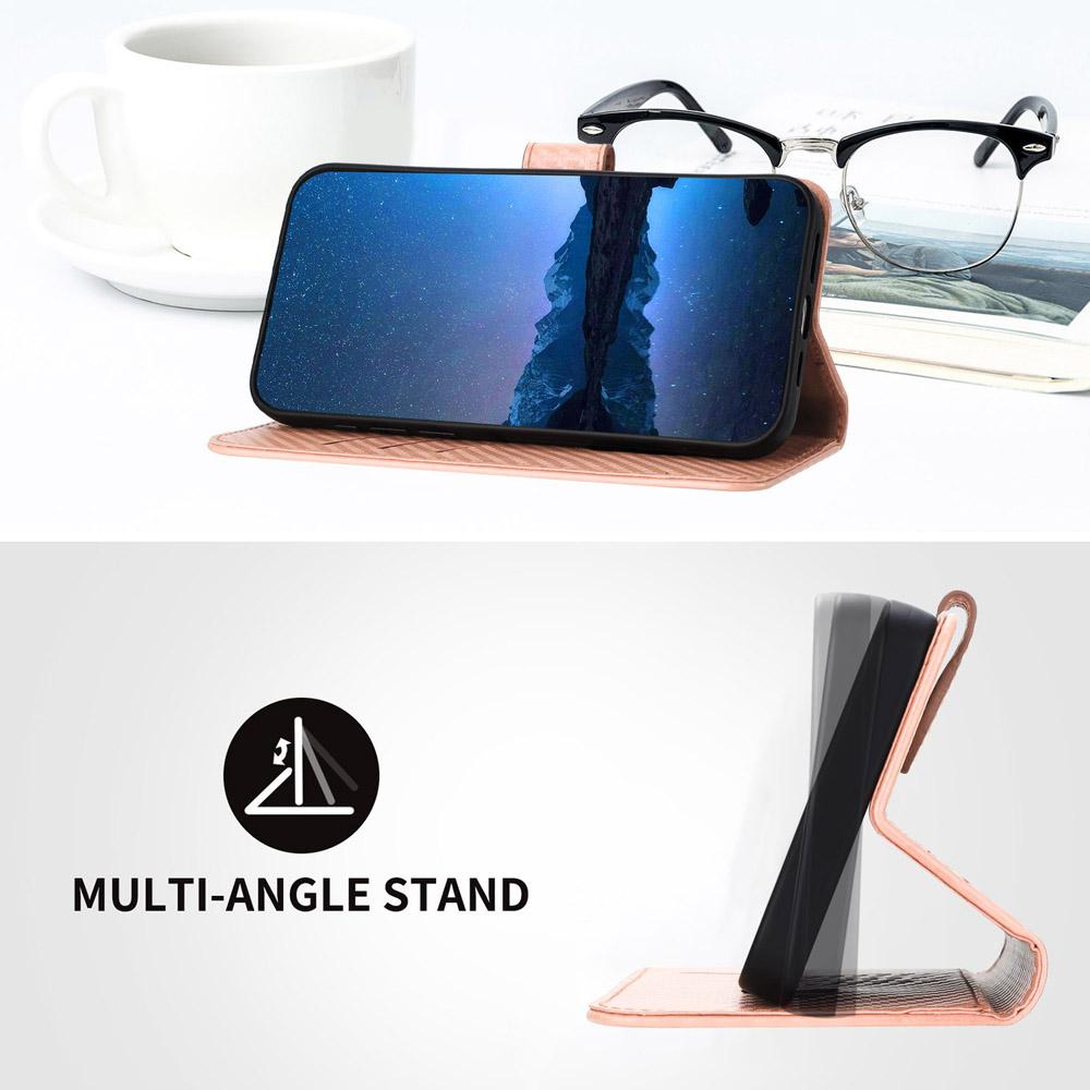 Kožené pouzdro z uhlíkových vláken pro Sony Xperia 20 Business Flip Wallet Cover Sony Xperia XZ1 XZ2 XZ3 XZ5 ACE3 Xperia 10V